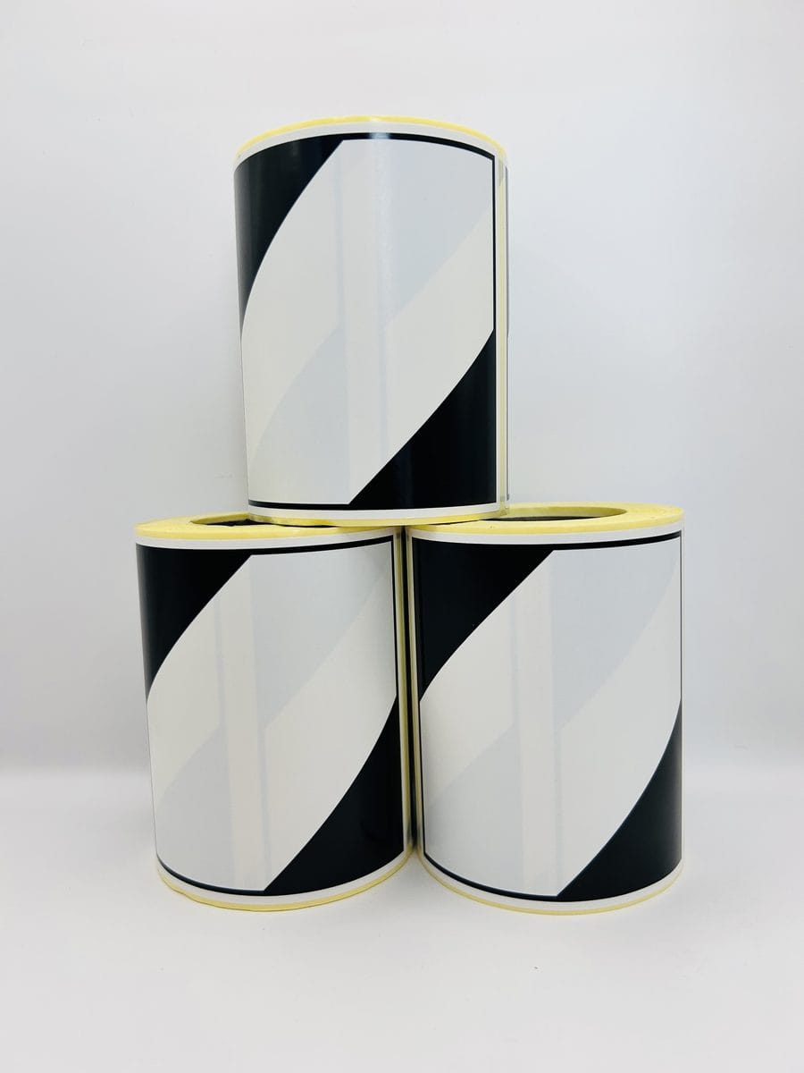 Hazard Warning 100 x 100 Dangerous Goods - 250 Per Roll
