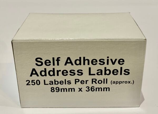 89x36 Address Labels 250/Roll