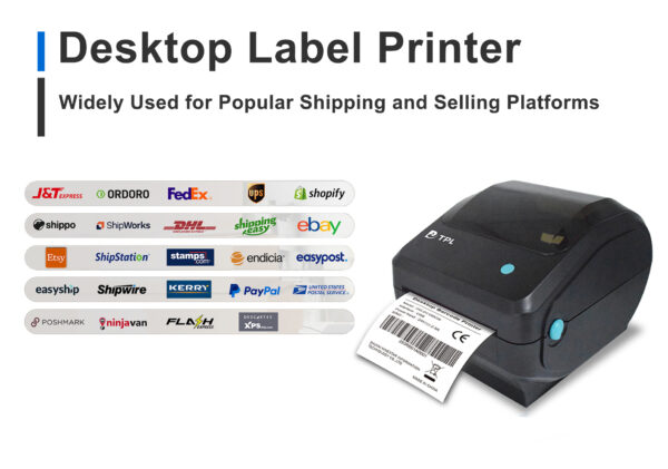 TD-401 - 4 inch Desktop Thermal Label Printer - Image 3